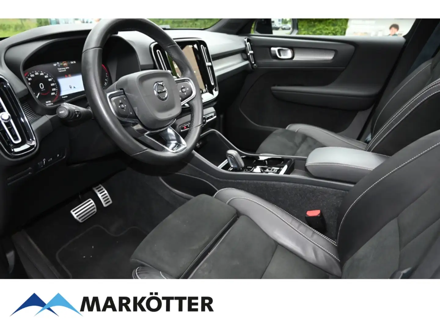 Volvo XC40 T5 R-Design Recharge/AHK/S-Dach/LenkradH Silber - 2
