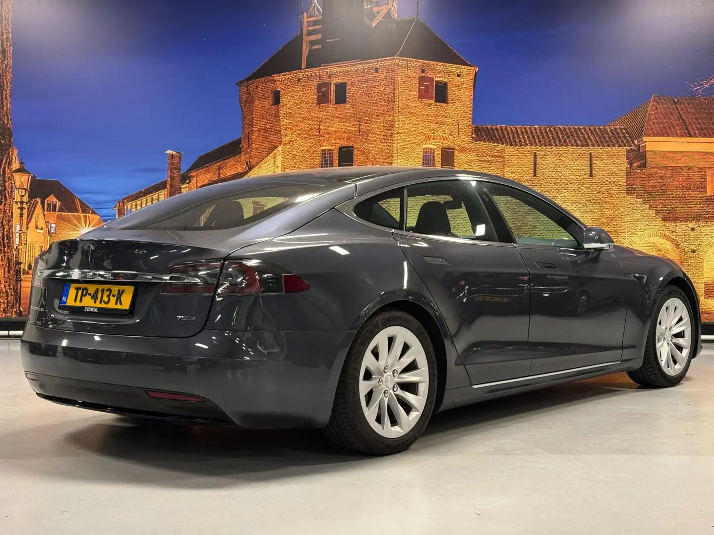 Tesla Model S 75D Base Panoramadak Autopilot 2.5 BTW Gris - 2