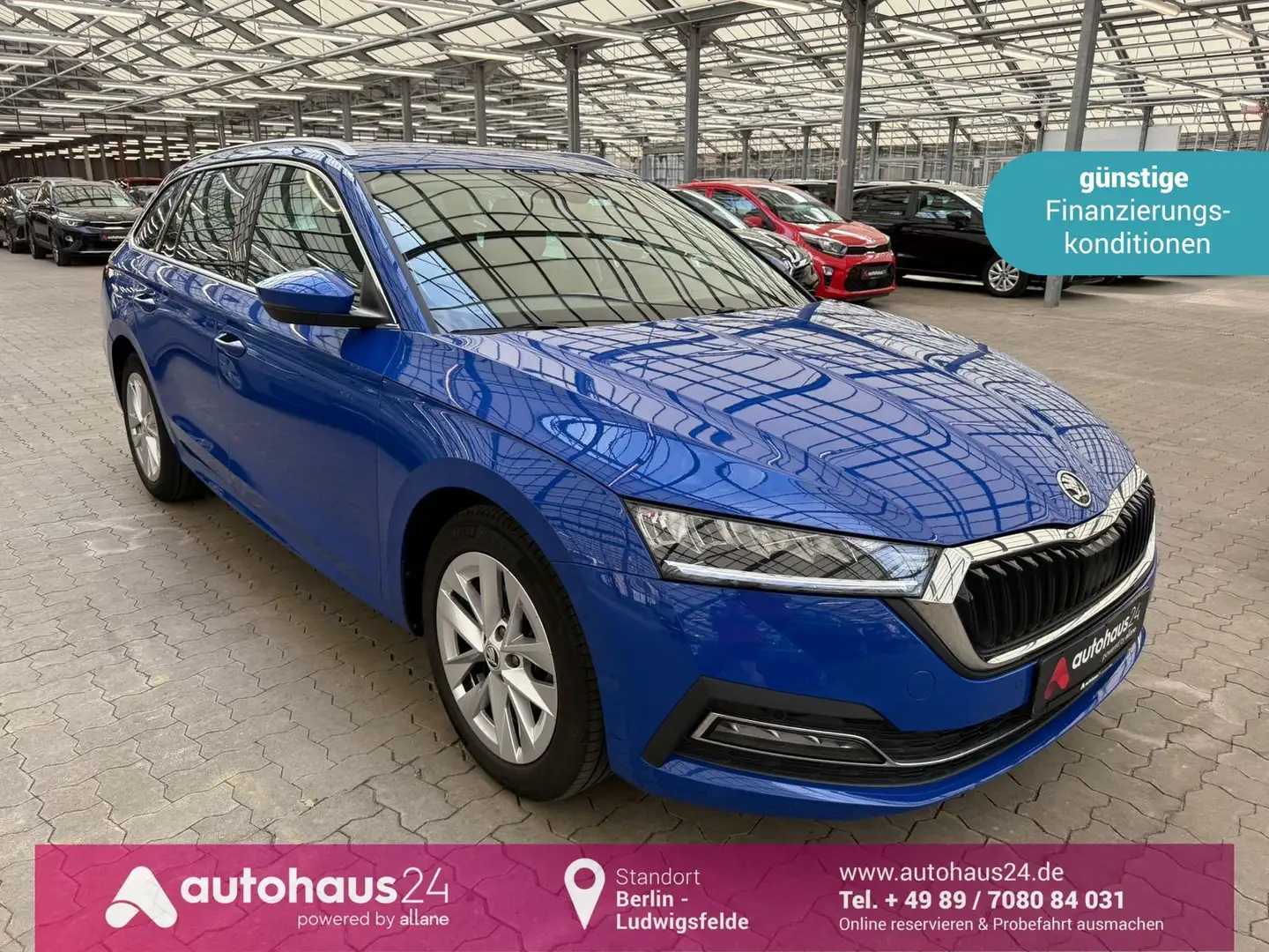 Skoda Octavia Combi 1.0 TSI  First Edition|AHK|LED Blau - 1