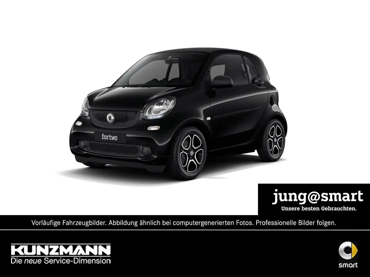 smart forTwo twinamic passion Cool & Audio Sitzheizung Black - 1