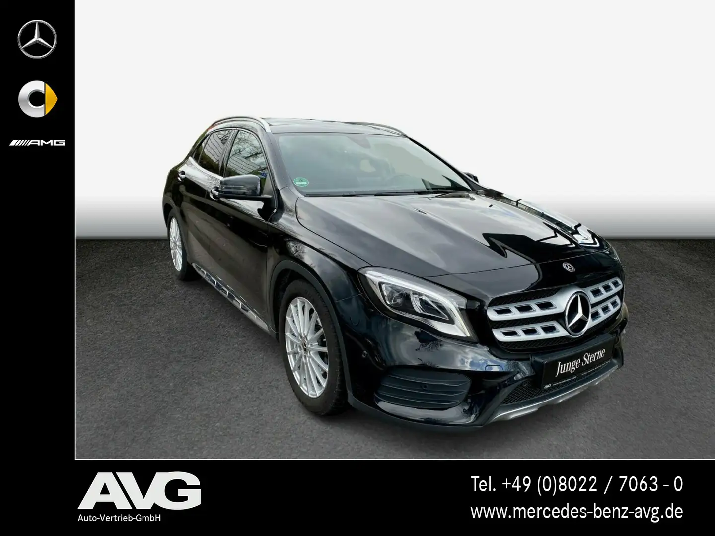 Mercedes-Benz GLA 250 GLA 250 4MATIC AMG PANO/NAVI/KAM/LED/TOTW/MEDIA Schwarz - 2