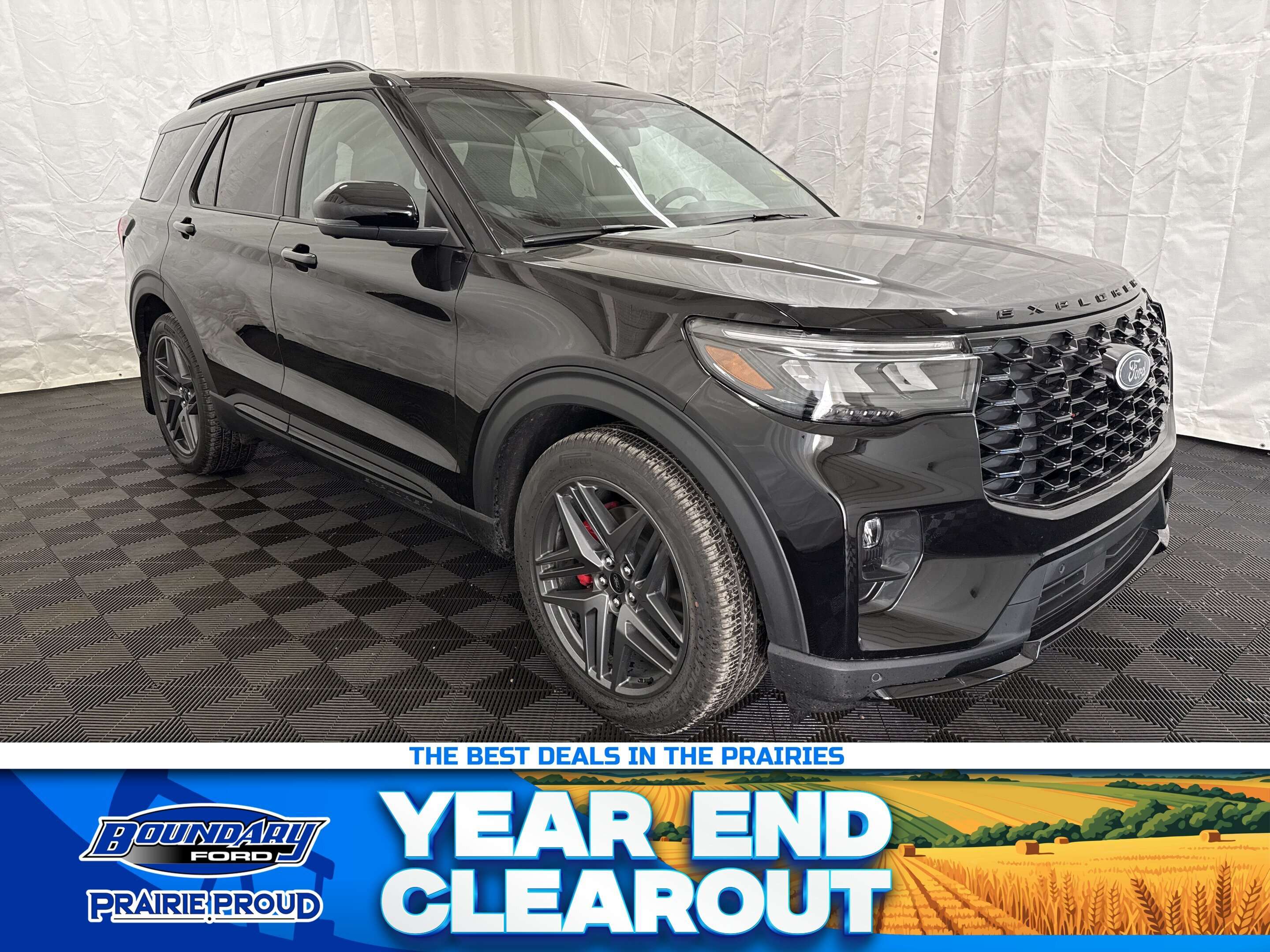 2026 Ford Explorer ST 3.0L AWD | PANORAMIC ROOF | HTD/CLD LEATHER