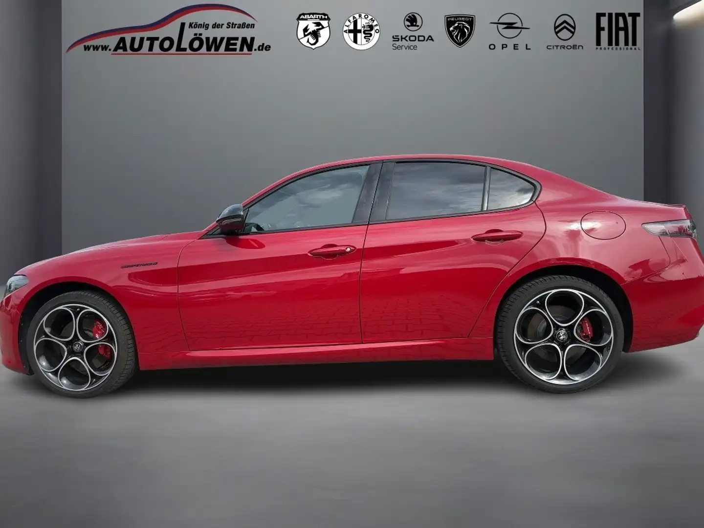 Alfa Romeo Giulia 2.0 Turbo 16V Competizione Q4 (EURO 6d) Rouge - 2