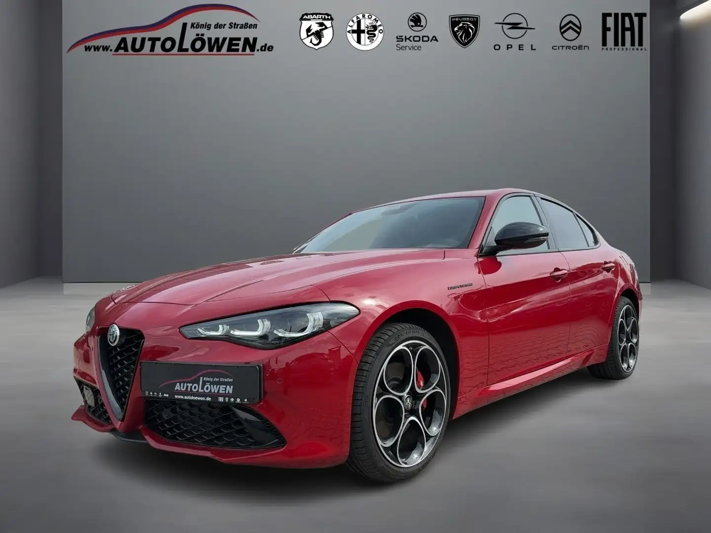 Alfa Romeo Giulia 2.0 Turbo 16V Competizione Q4 (EURO 6d) Rouge - 1