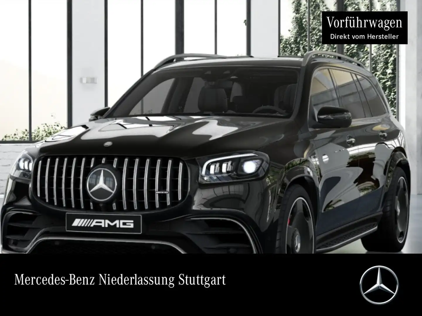 Mercedes-Benz GLS 63 AMG GLS 63 4M PANO+360+AHK+MULTIBEAM+FAHRASS+STHZG+HUD Schwarz - 1
