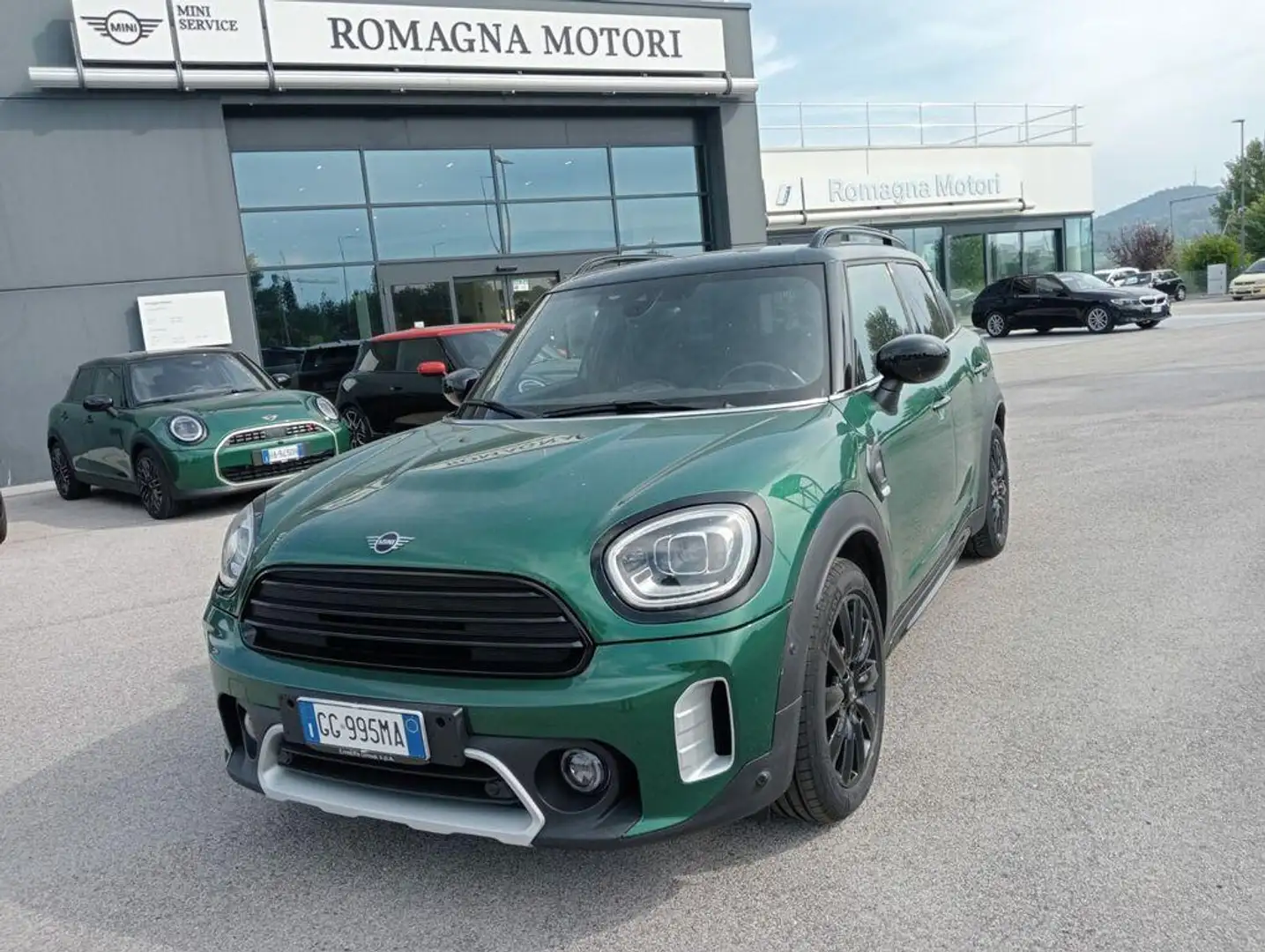 MINI Cooper D Countryman 2.0 TwinPower Turbo Cooper D Grün - 1