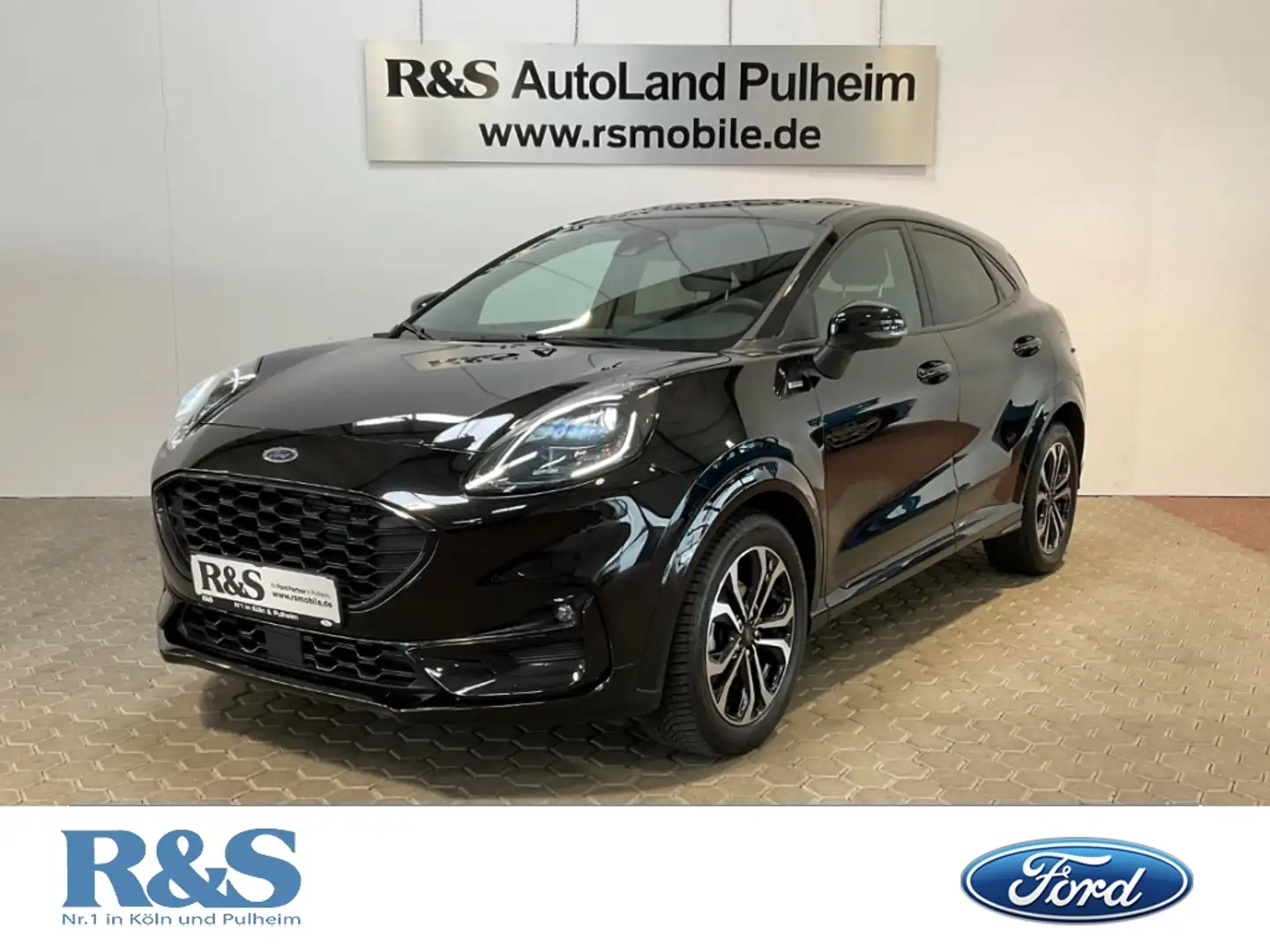 Ford Puma ST-Line MHEV+KeylessGO+AHK+Tempomat+Sitzheizung Schwarz - 1