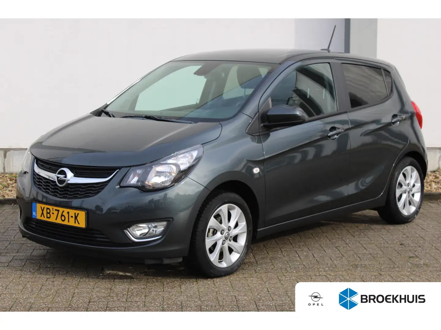 Opel Karl 1.0 ecoFLEX Innovation AUTOMAAT / LEDER / Navigati Grijs - 1