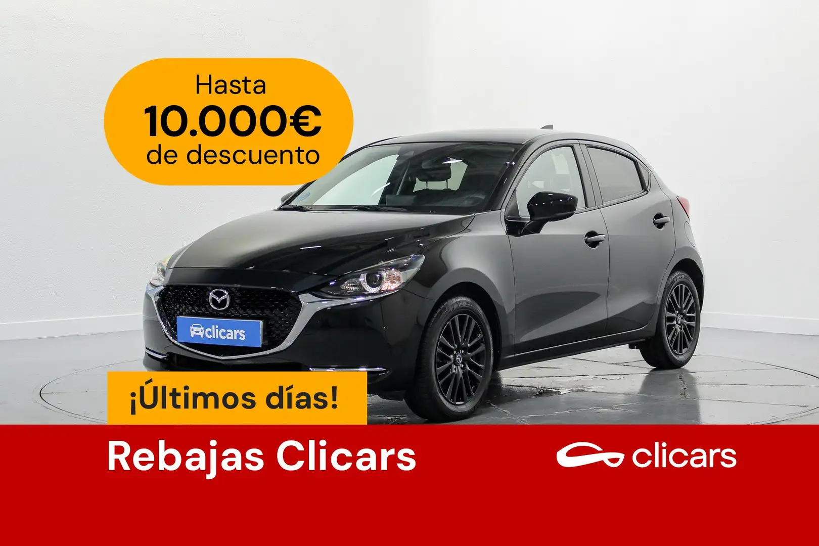 Mazda 2 1.5 e-Skyactiv-g Homura pantalla 7´´ 66kW Negro - 1