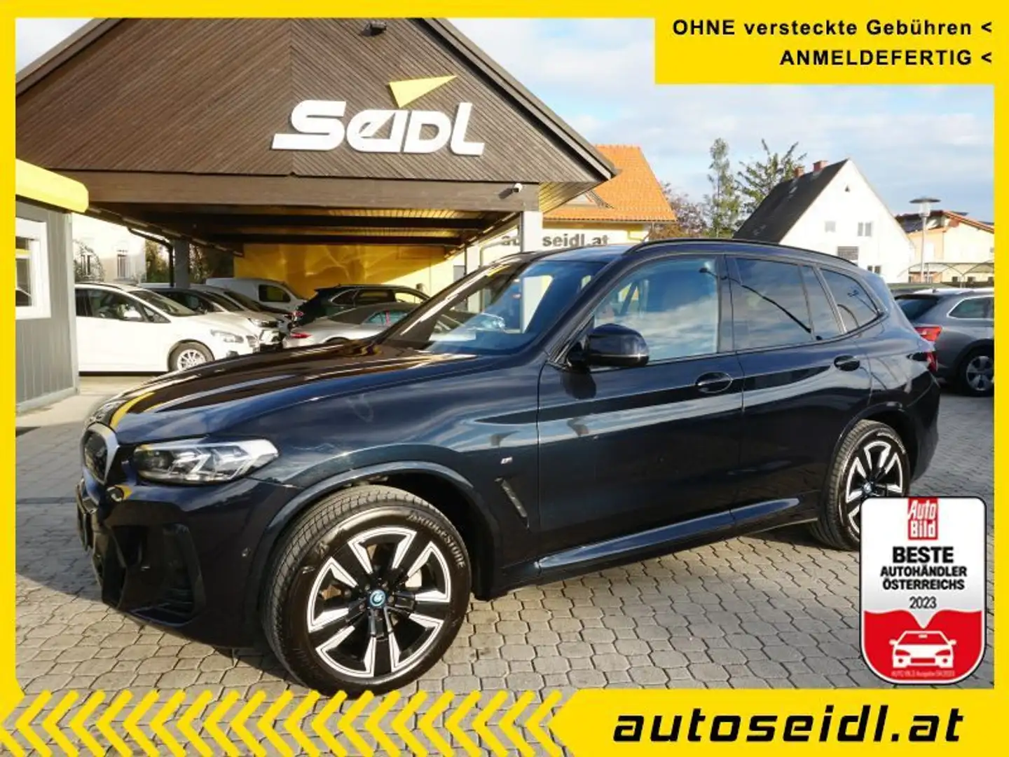 BMW iX3 M-Sport Aut. *TOPAUSSTATTUNG* Schwarz - 1