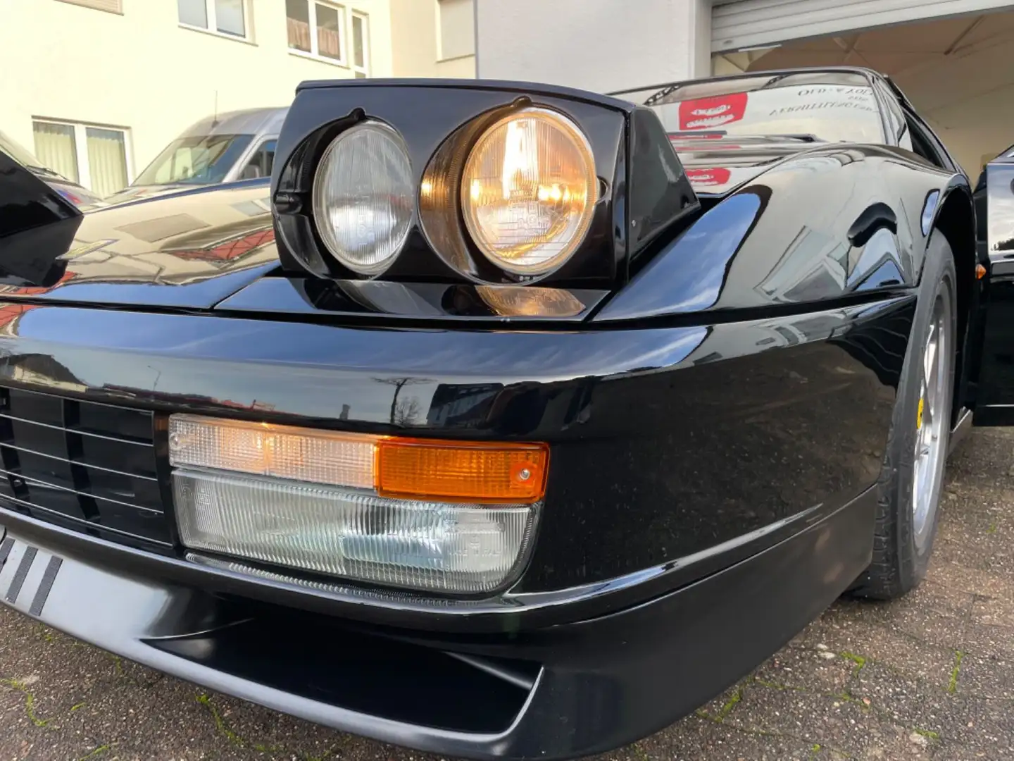 Ferrari Testarossa Nero- Nero Deutsche Auslieferung Black - 2