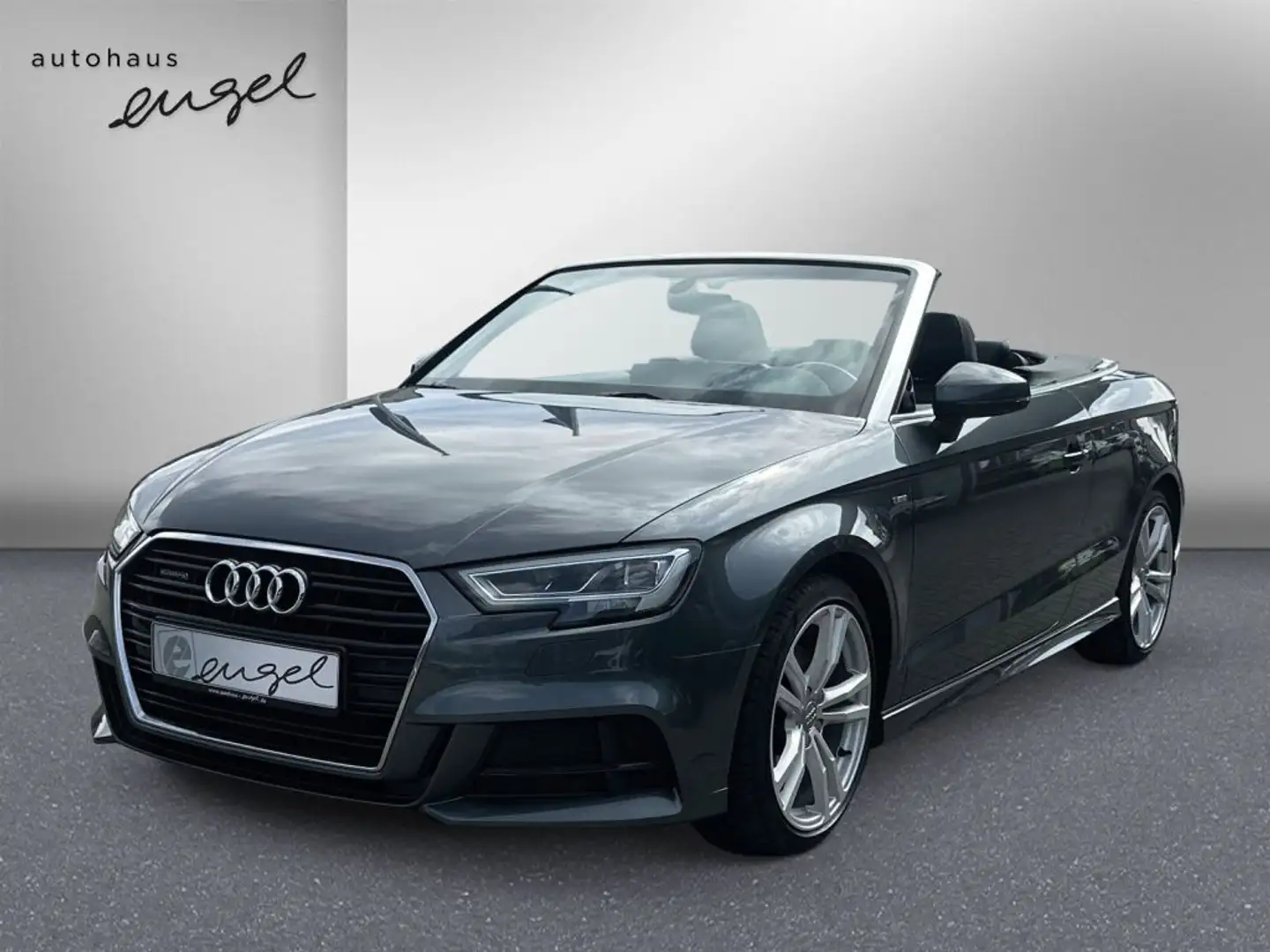 Audi A3 A3 2.0TDI Cabrio quattro S tronic sport,KLIMA,NAVI Grau - 1