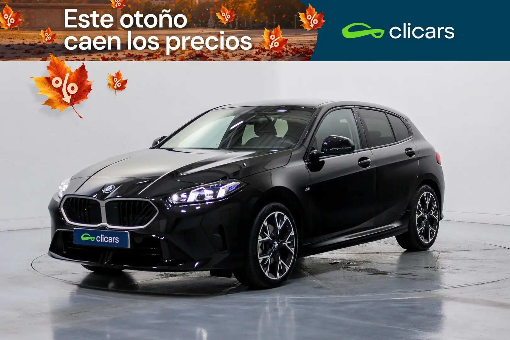 BMW 120 120dA Negro - 1