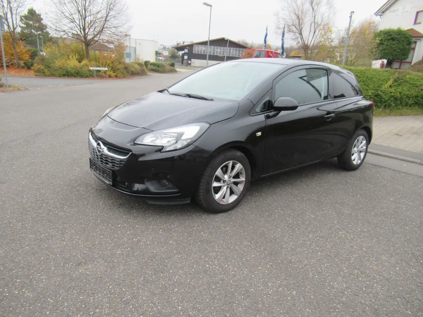 Opel Corsa E ON Zwart - 1