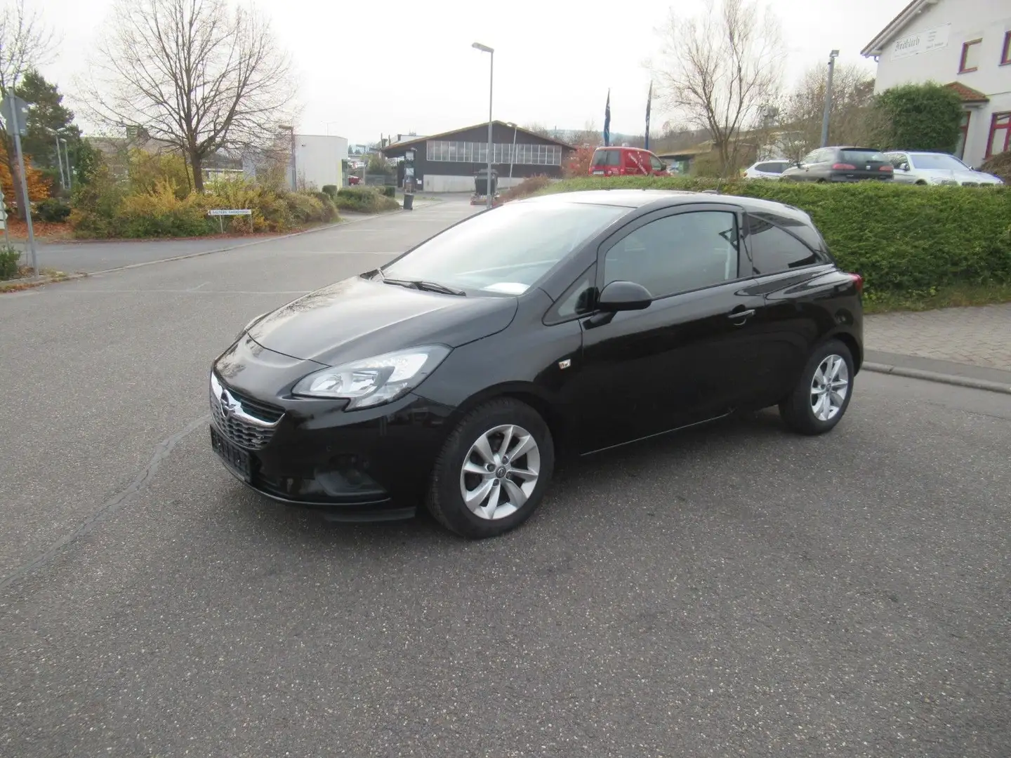 Opel Corsa E ON Schwarz - 1