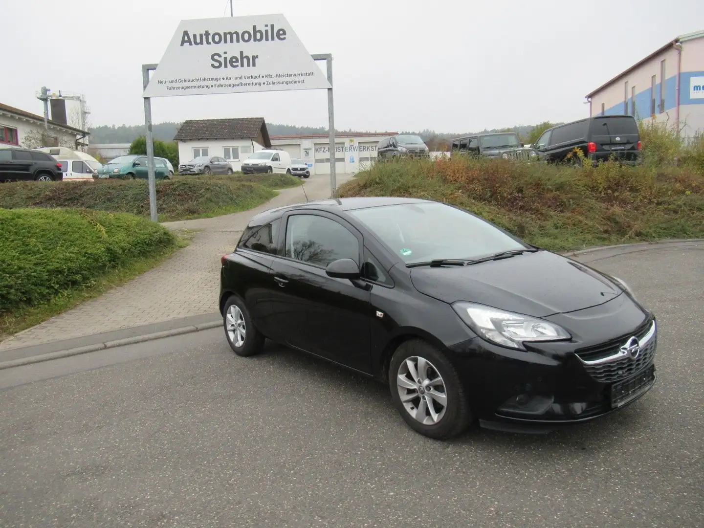 Opel Corsa E ON Zwart - 2