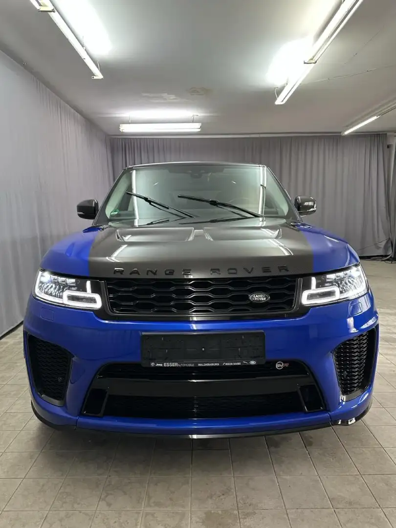 Land Rover Range Rover SVR CARBON EDITION 5.0 Liter V8 Kompressor 423 ... Blau - 1