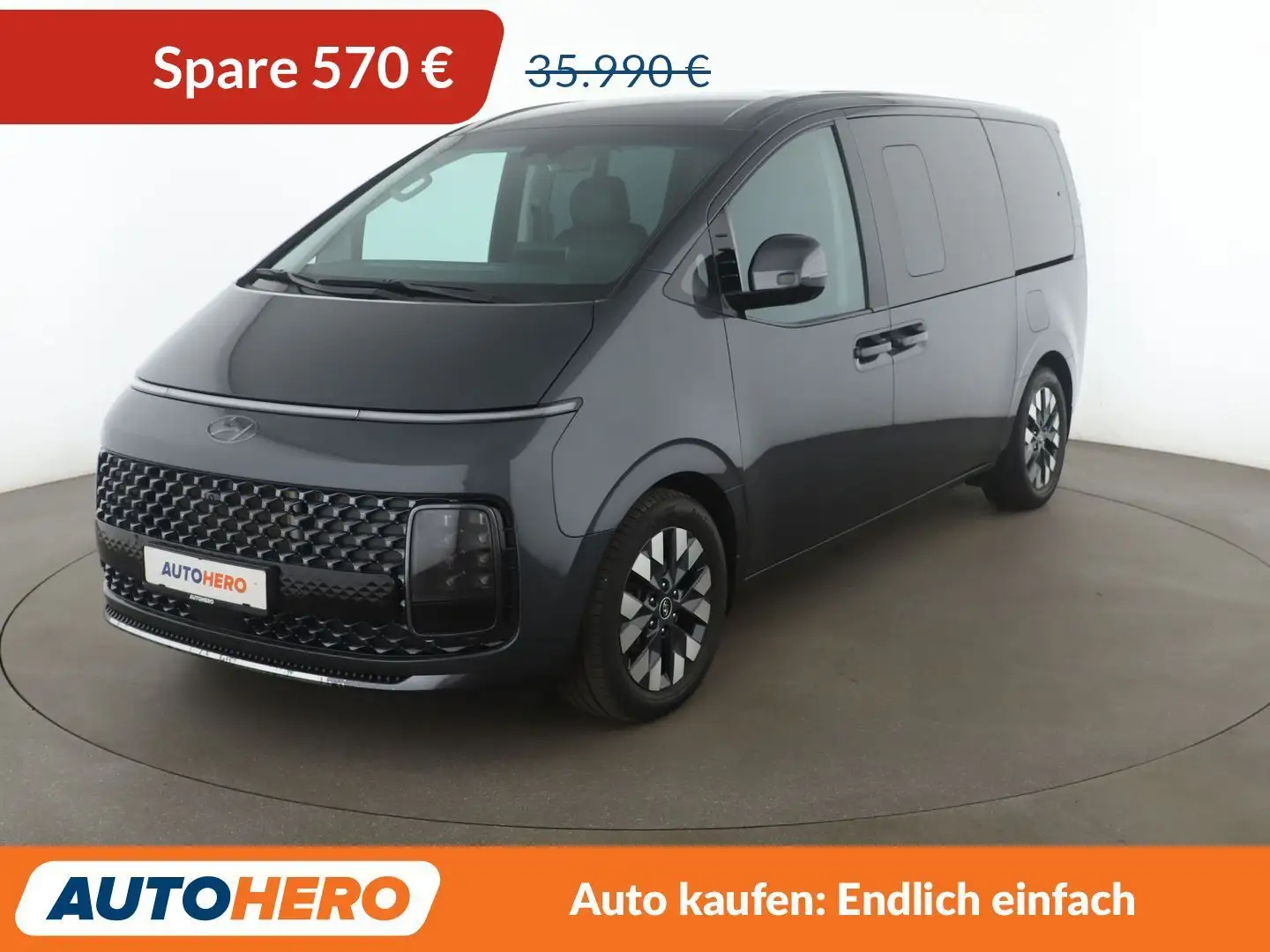 Hyundai STARIA 2.2 CRDi Signature 4WD Aut*NAVI*LED*ACC*CAM*PDC* Šedá - 1