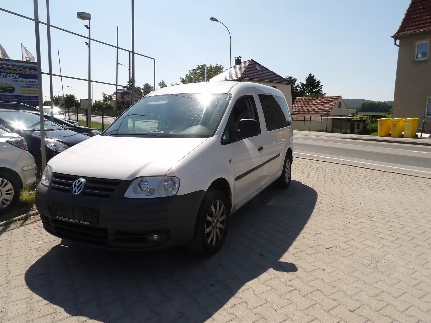 Volkswagen Caddy Maxi Kombi 5-Sitze,Klima, FlüssigGas/Benzin Blanco - 1