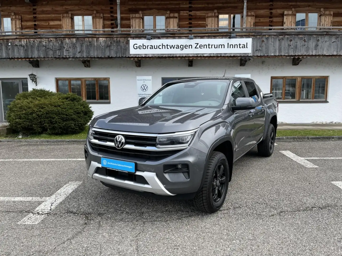 Volkswagen Amarok T1 Style 2,0 TDI Automatik (Klima+Navi+LED) Klima Gris - 2