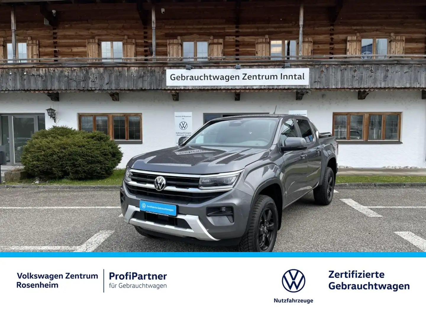 Volkswagen Amarok T1 Style 2,0 TDI Automatik (Klima+Navi+LED) Klima Grau - 1