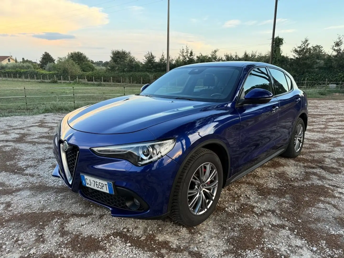 Alfa Romeo Stelvio 2.2 Turbodiesel 160 CV AT8 RWD Super Business Blu/Azzurro - 1