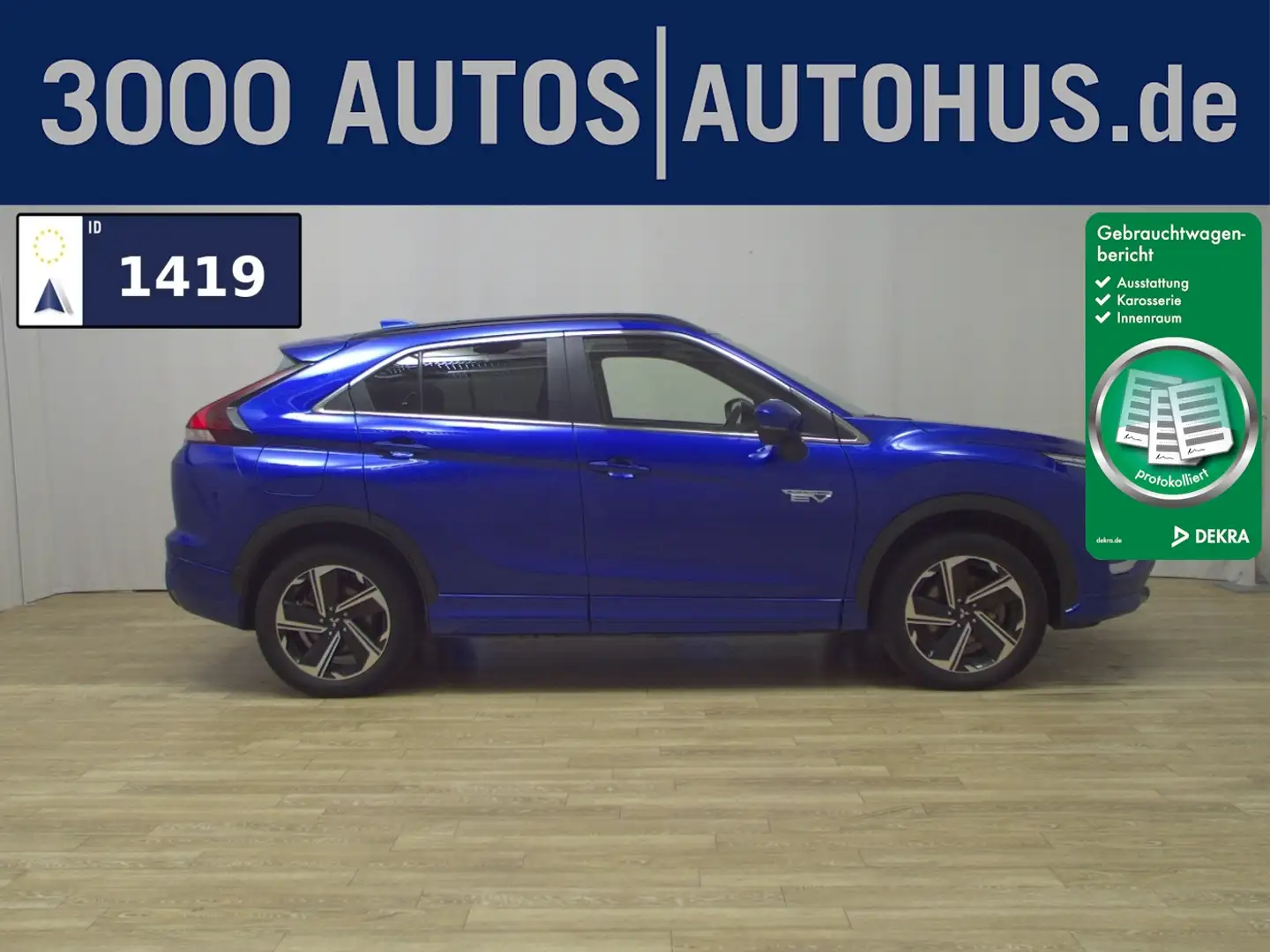 Mitsubishi Eclipse Cross 2.4 MIVEC T-Leder Navi LED RFK Синий - 1