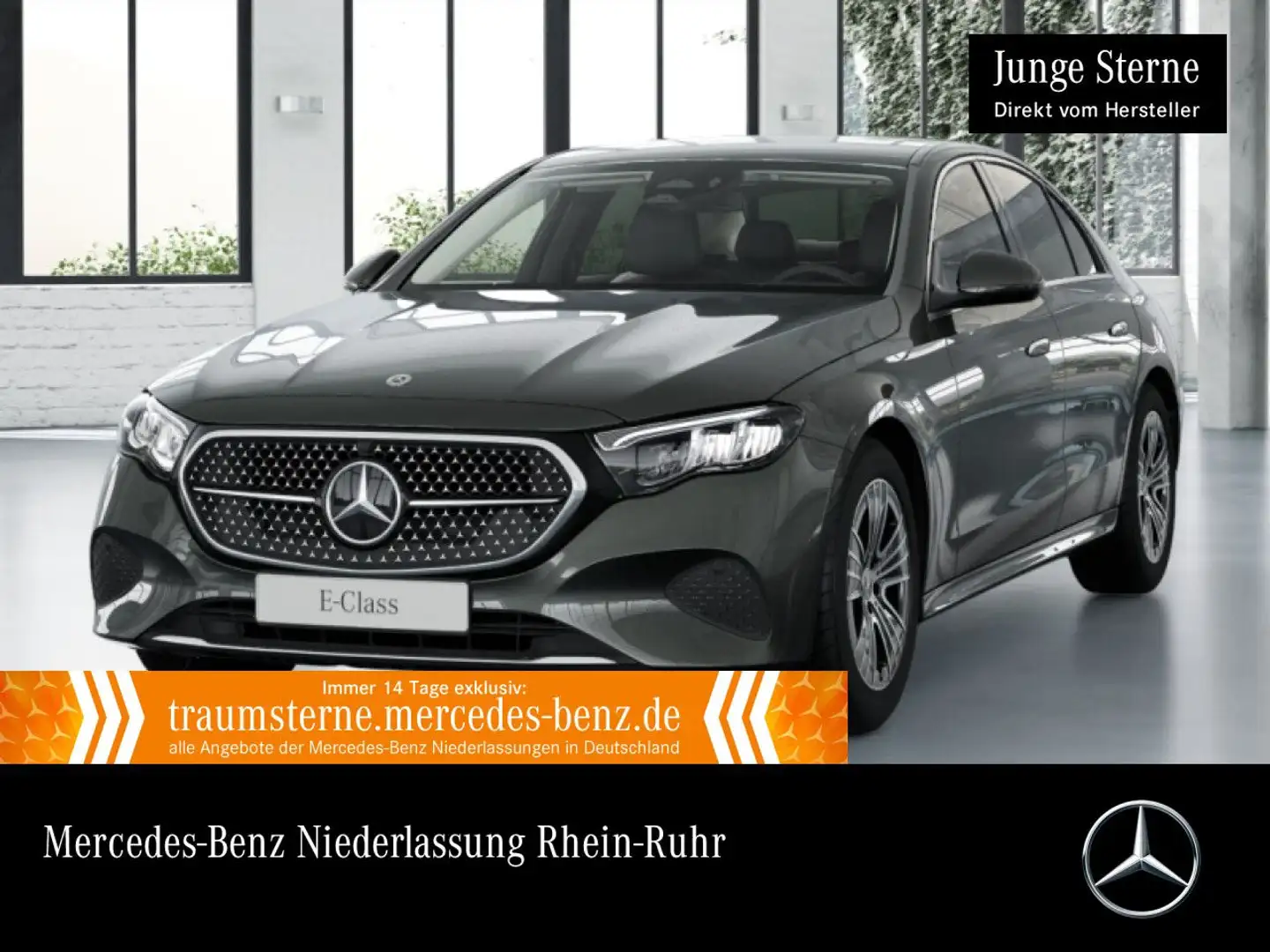 Mercedes-Benz E 220 d Avantgarde Distr. LED AHK Kamera Totwinkel Grau - 1