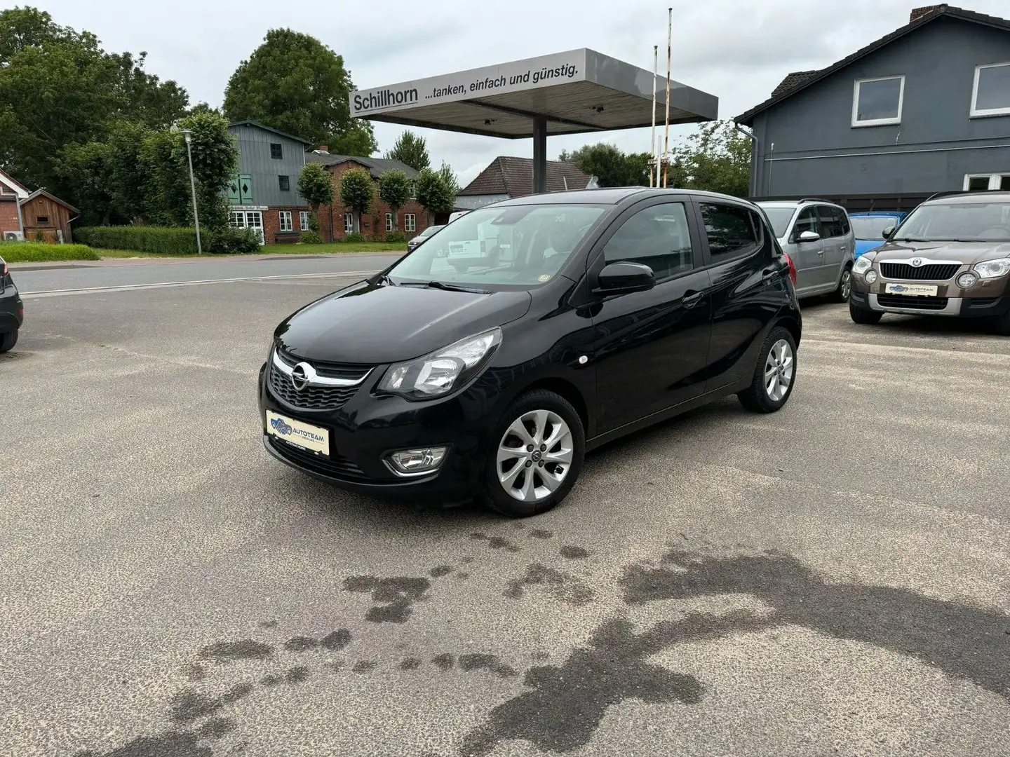 Opel Karl Cosmo HU+SERVICE NEU/KLIMA/LEDER/SH Schwarz - 1