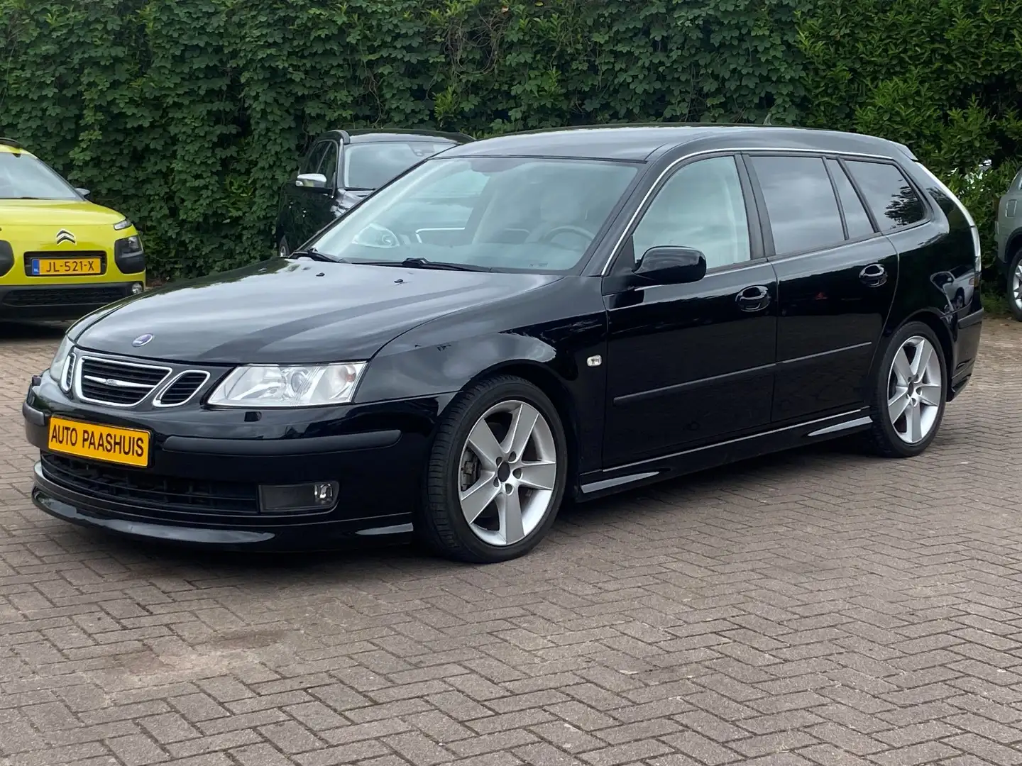 Saab 9-3 Sport Estate 2.8 V6 T Aero €8223,- Netto Noir - 2