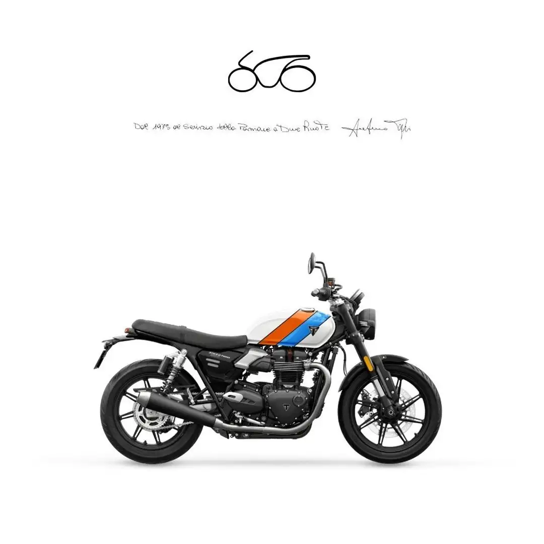Triumph Speed Twin 2025 Bianco - 1