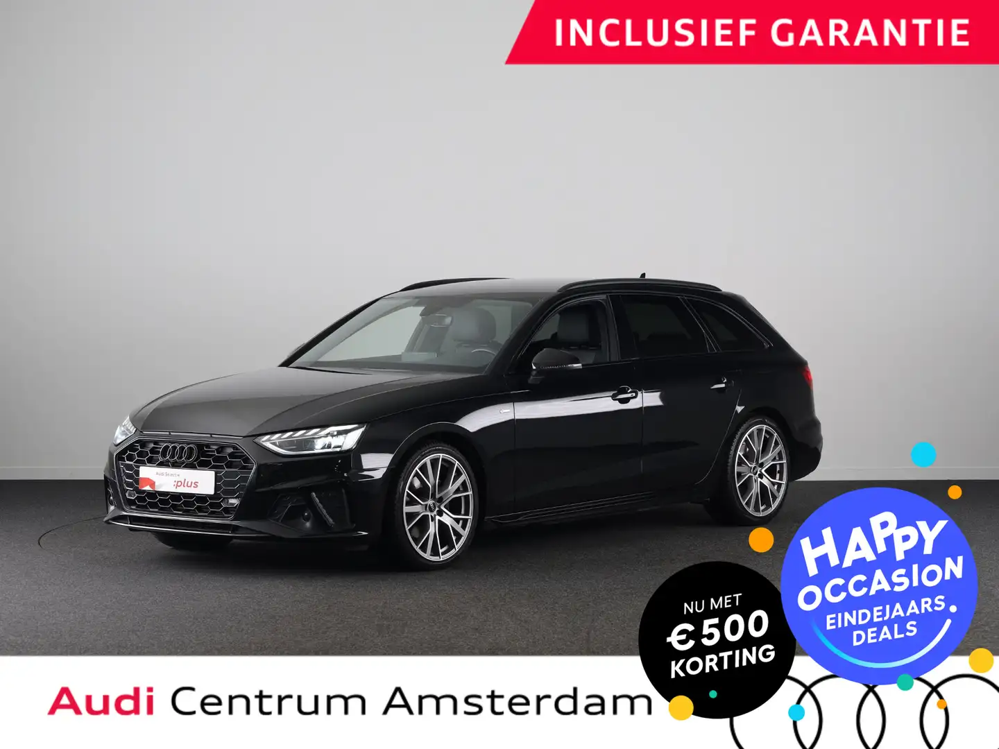 Audi A4 Avant 35 TFSI S edition 150 pk S-tronic | Verlengd Zwart - 1