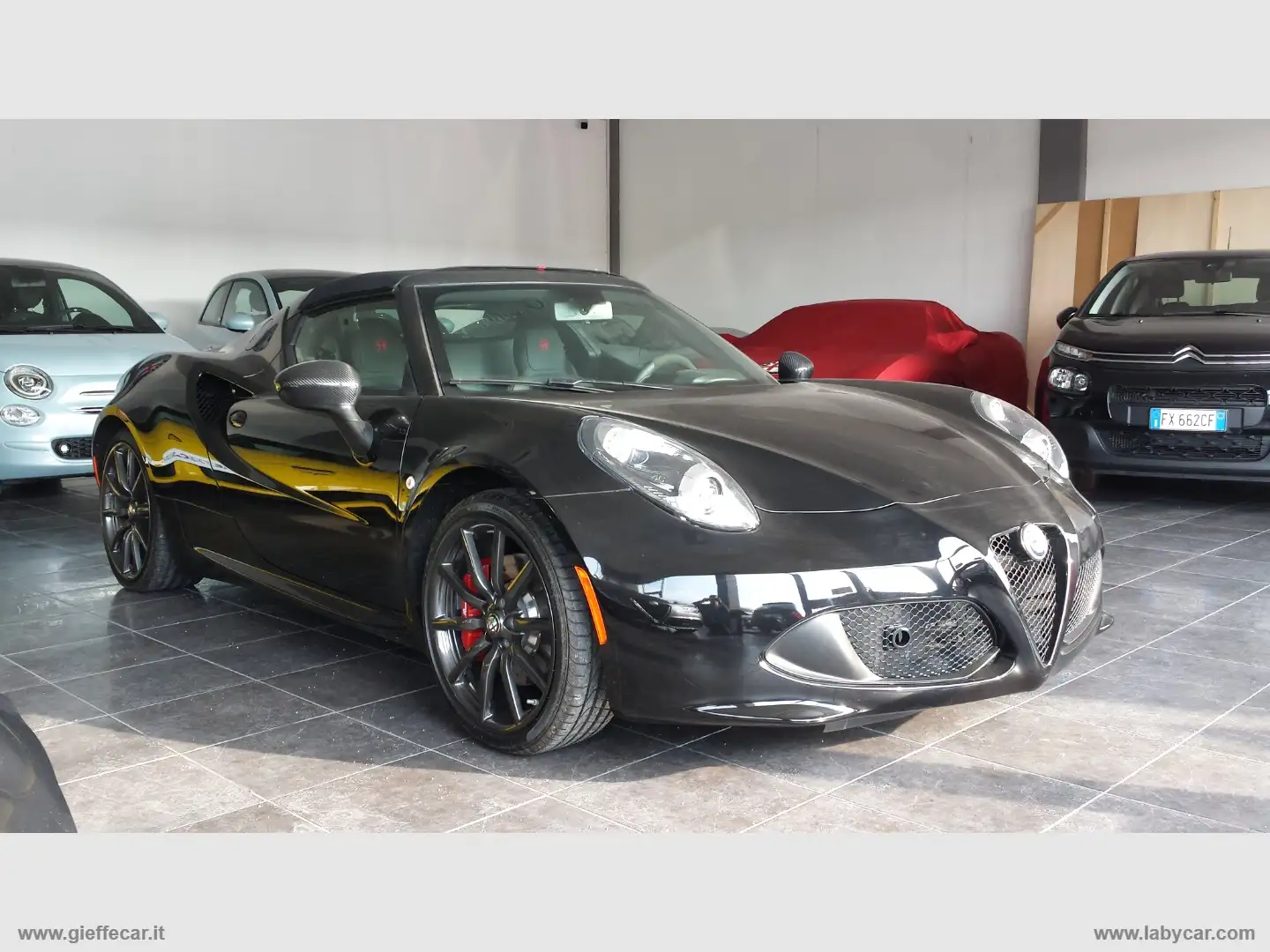 Alfa Romeo 4C Spider Negro - 2
