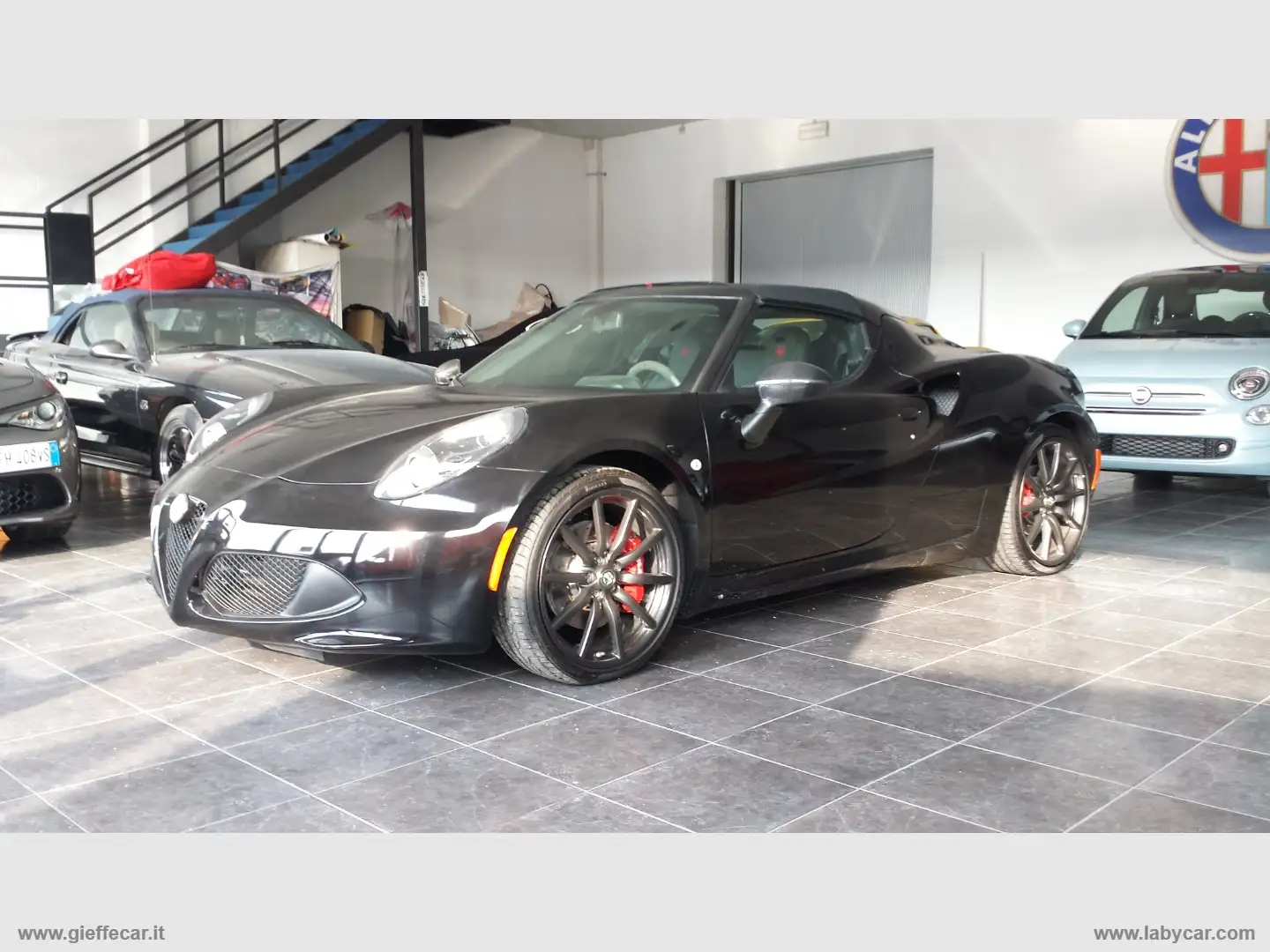 Alfa Romeo 4C Spider Negro - 1