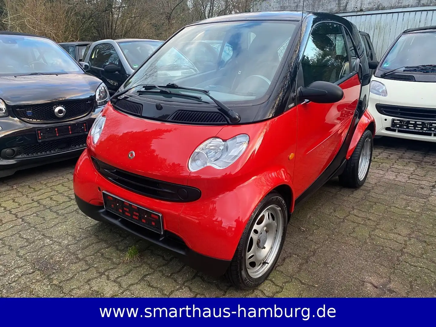 smart forTwo Coupé Pure 45kW MB Scheckheft *27tkm* Rot - 1
