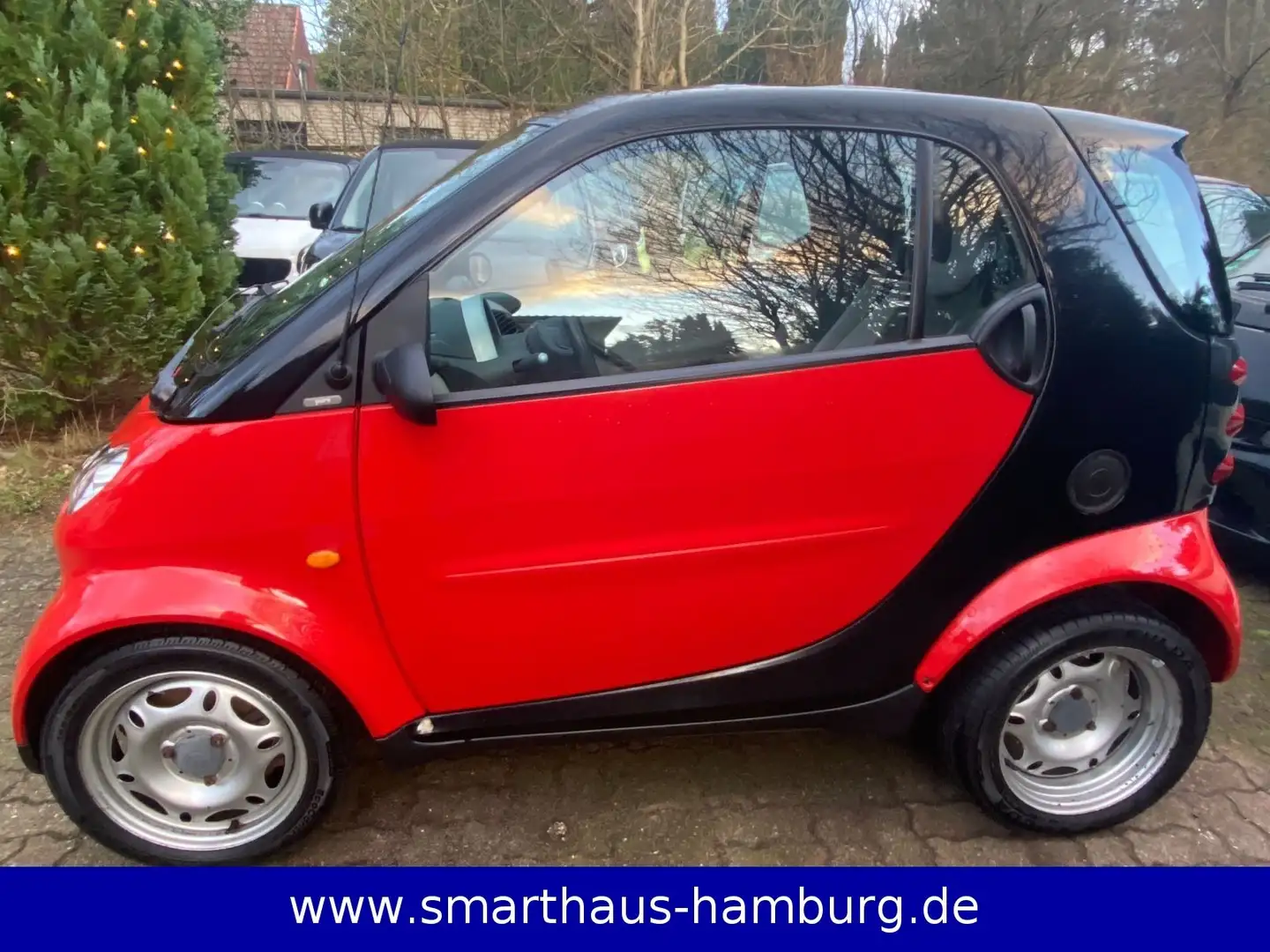 smart forTwo Coupé Pure 45kW MB Scheckheft *27tkm* Rot - 2