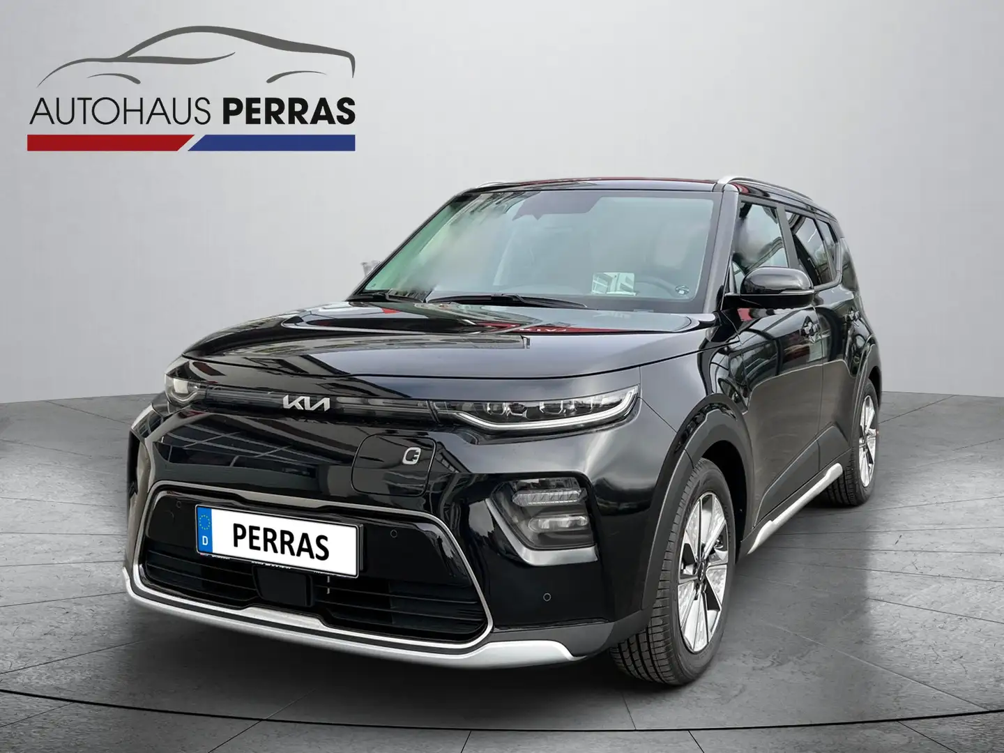 Kia Soul EV 64kWh Inspiration Glasdach Leder WP Headup Schwarz - 2