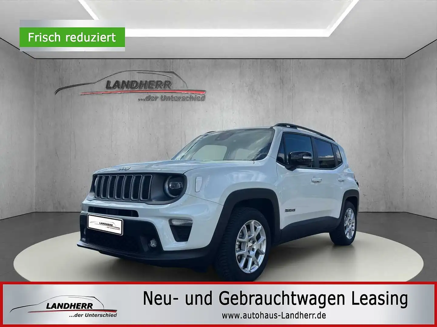 Jeep Renegade 1.5 MHEV Limited //Navi/Winterpaket/PDC Weiß - 1
