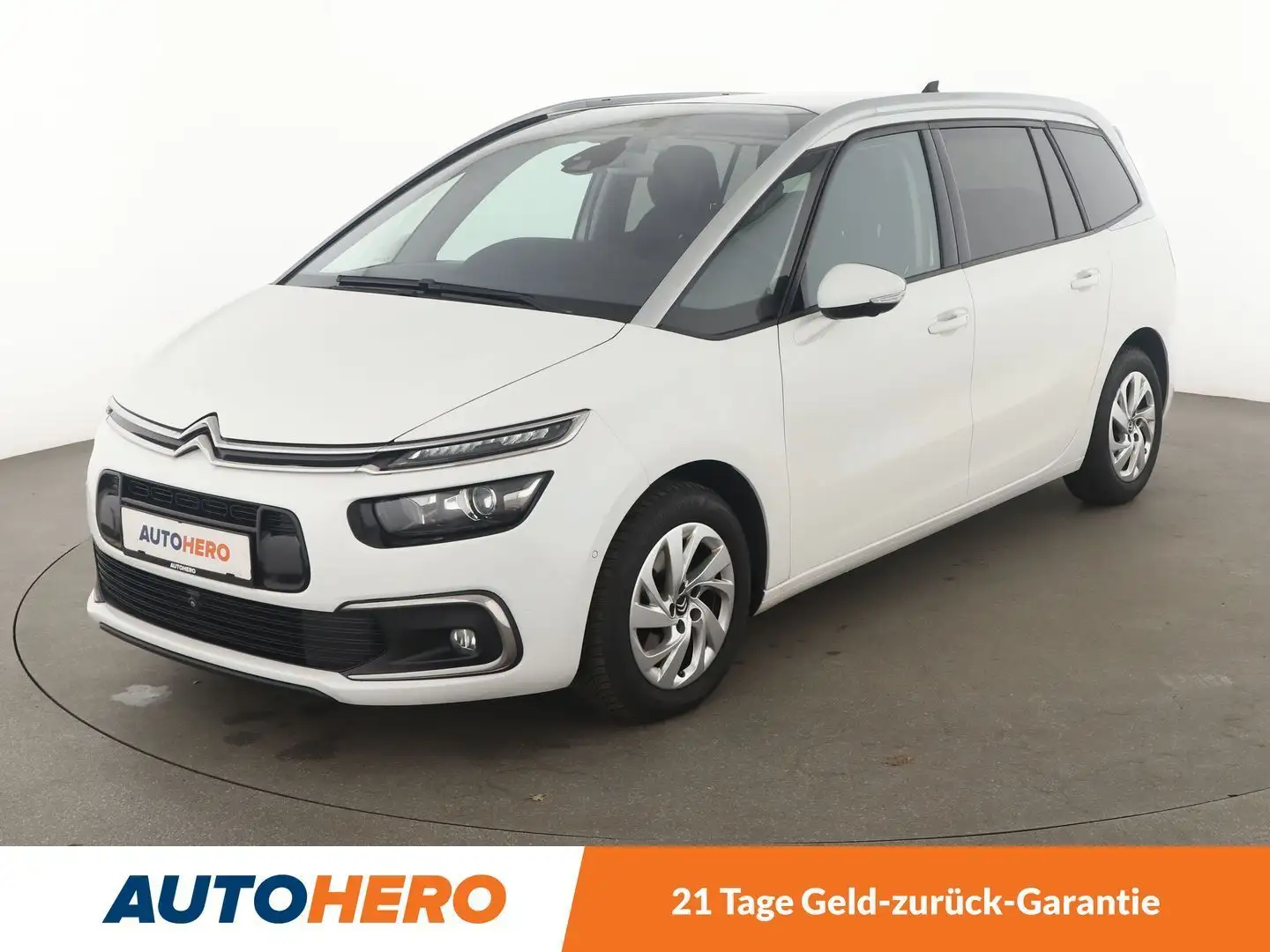 Citroen C4 Picasso 2.0 Blue-HDi Shine Aut.*NAVI*BiXENON*CAM*ACC* Blanco - 1