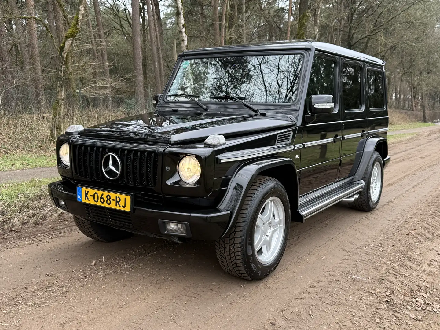 Mercedes-Benz G 55 AMG BTWer / Schuifdak / Designo / Trekhaak / Onverprut Schwarz - 1
