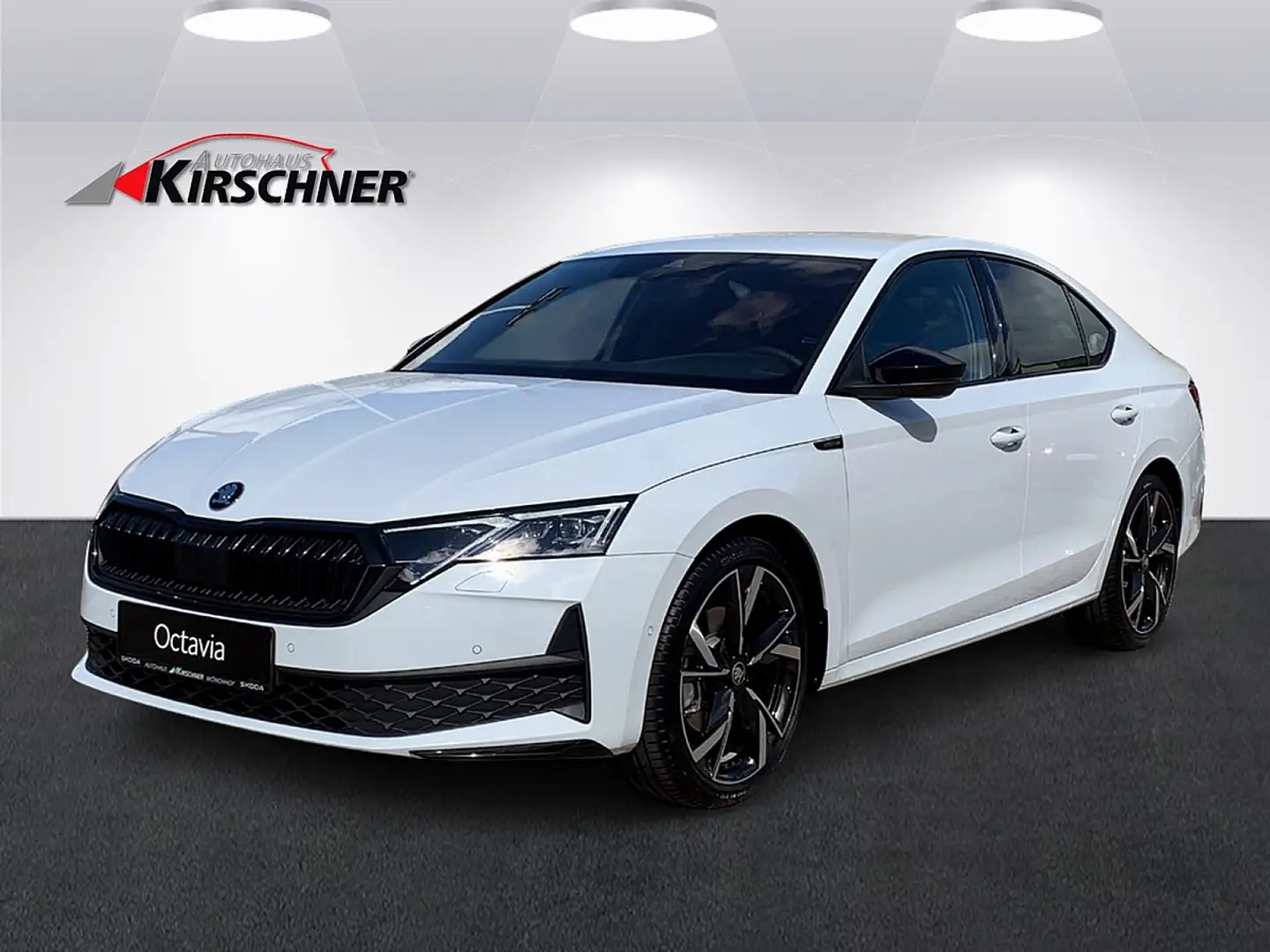 Skoda Octavia 2,0 TDI Sportline DSG Weiß - 1