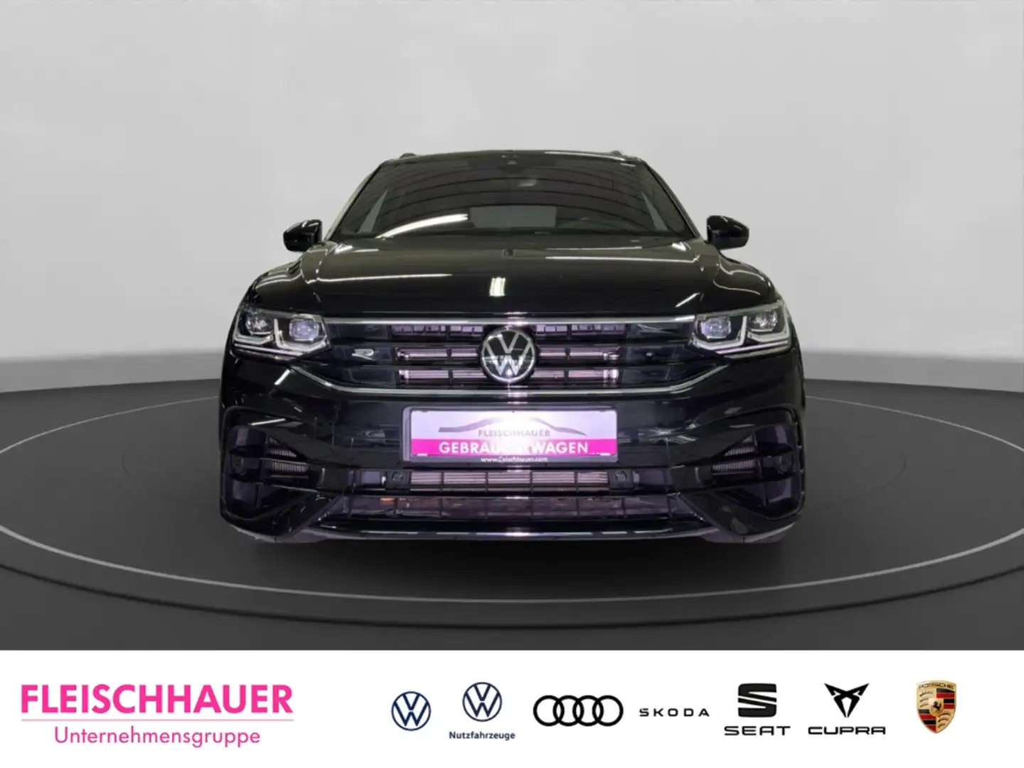 Volkswagen Tiguan R 4Motion 2.0 TSI MATRIX+360+PANO+HUD+ACC+NAVI+LED Schwarz - 2