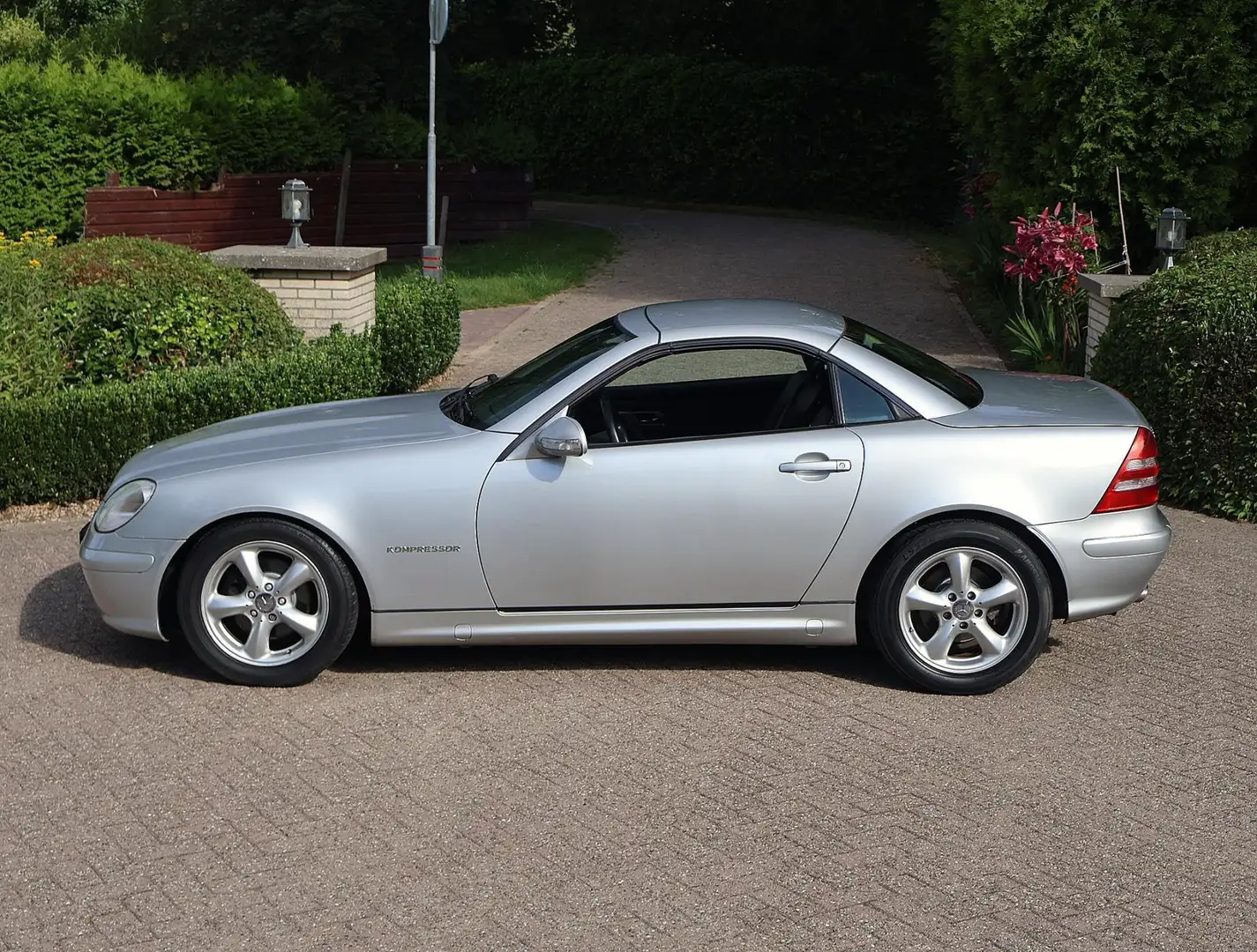 Mercedes-Benz SLK 200 K. 163pk Origineel Nederlands Youngtimer Nwe APK Gris - 2
