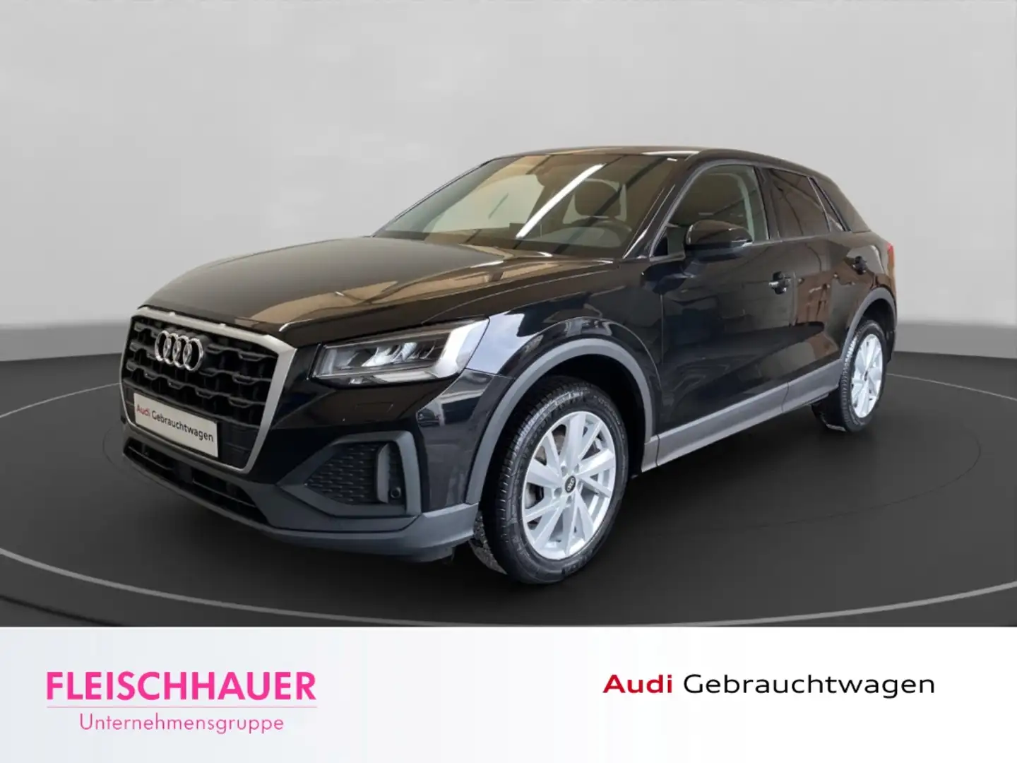 Audi Q2 35 TFSI DSG Navi BT El. Heckklappe Klima Keyless L Schwarz - 1