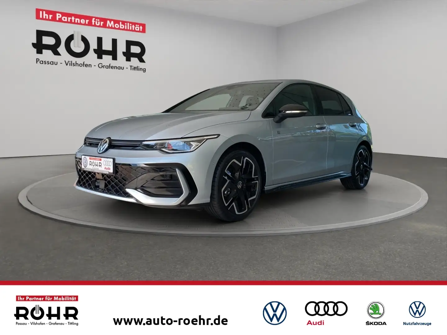 Volkswagen Golf VIII R-Line (ACC.SHZ.PDC.DAB) 1.5 TSI Argent - 1