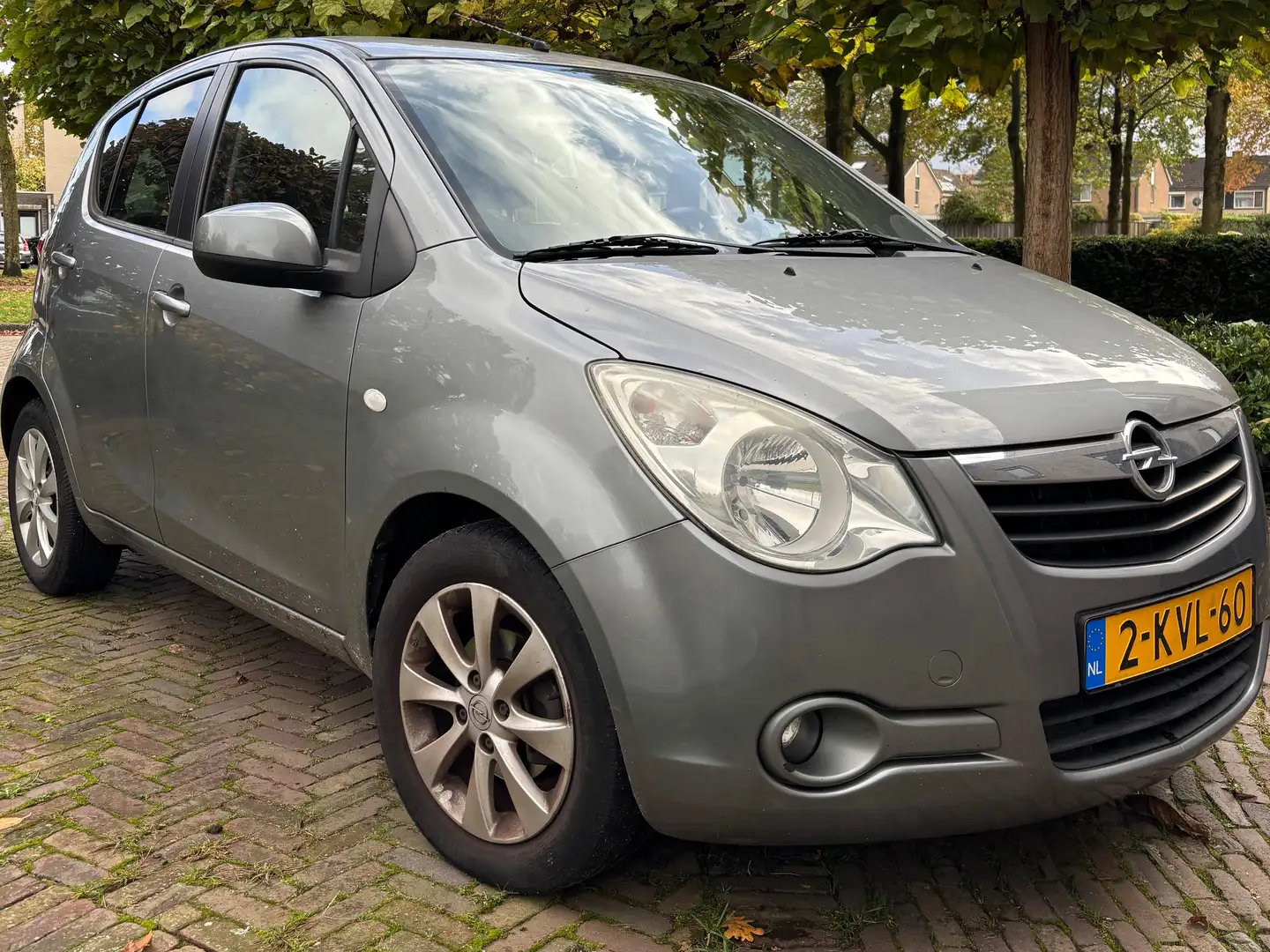 Opel Agila Agila 1.0 Berlin Grijs - 1