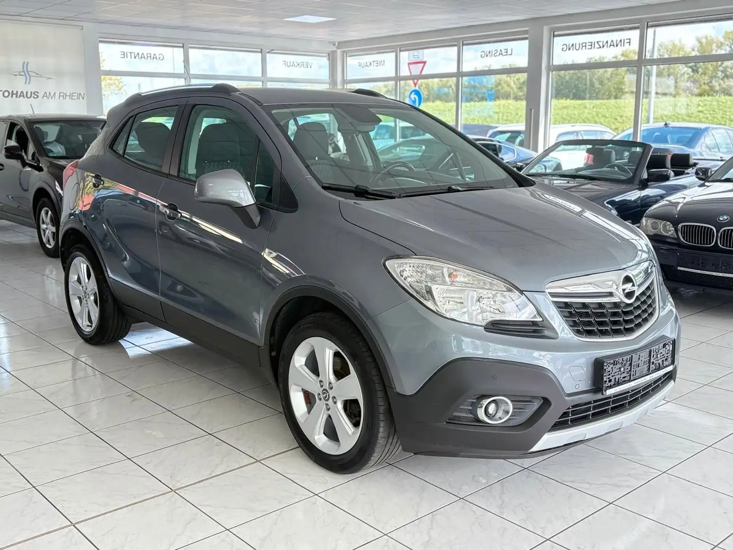 Opel Mokka 1.7+4x4+Klimaanlage+PDC+Tempomat+SHZ+83TKM Grau - 1