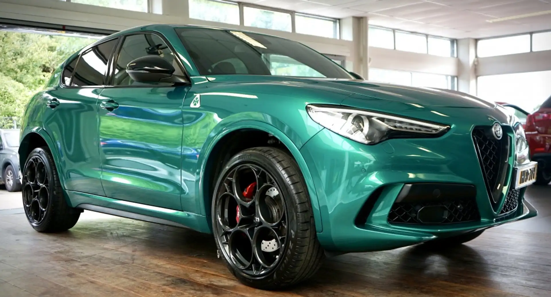 Alfa Romeo Stelvio 2.9 V6 AWD Quadrifiglio 510 pk | Carbon | | unieke Groen - 1