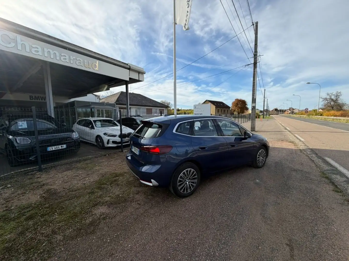 BMW 218 2 218d 150ch Luxury DKG7 Bleu - 2