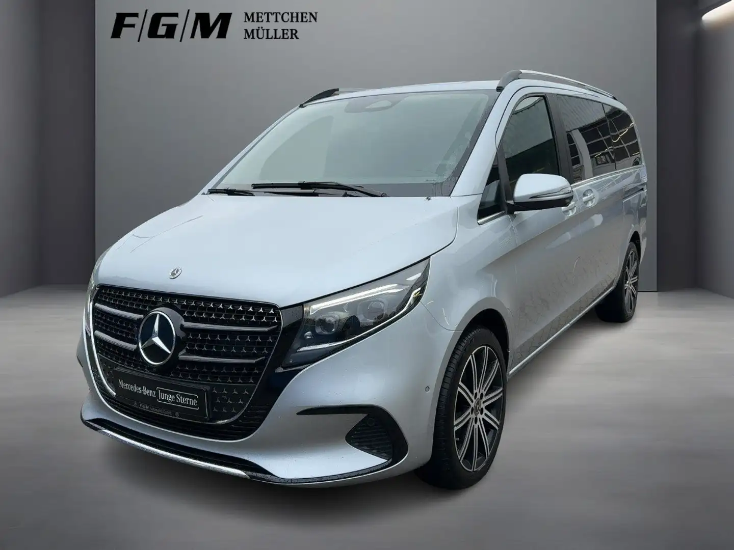 Mercedes-Benz V 250 d 4M Avantgarde lang Burm|MBeam|TWA|360 Silber - 1